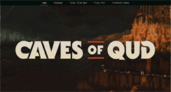 Desktop Screenshot of cavesofqud.com